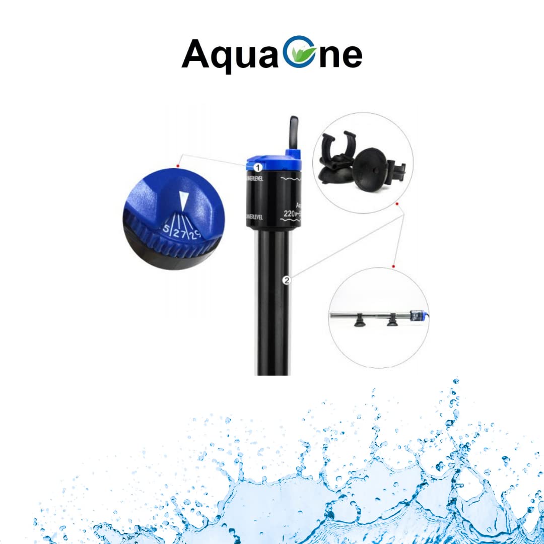 Efficiënt Aquarium Verwarmingselement met Thermostaat - 100 Watt - voor