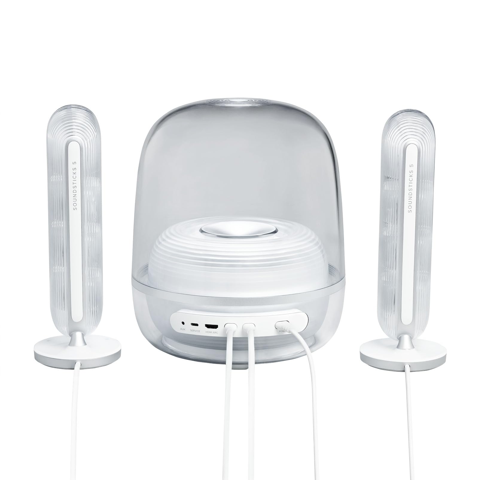 Harman Kardon SoundSticks 5 2.1-Channel Bluetooth Speaker with