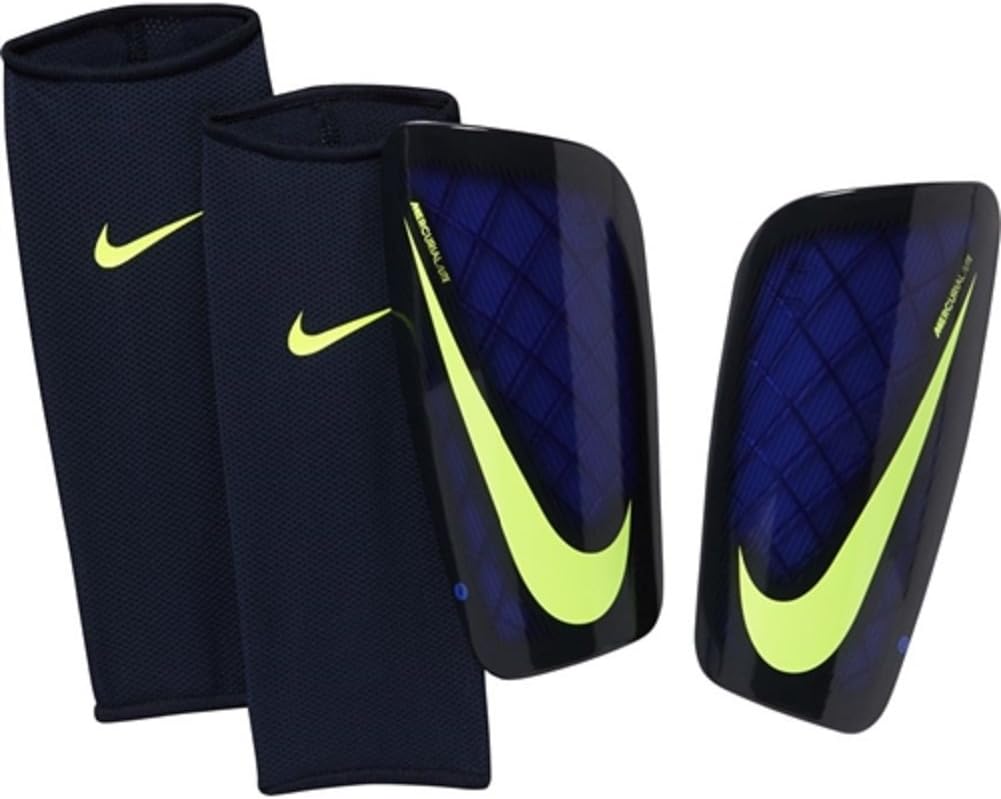 Nike Mercurial Lite Shin Guards Paramount Blue/Obsidian/Volt Small, Shin Guards Amazon Canada