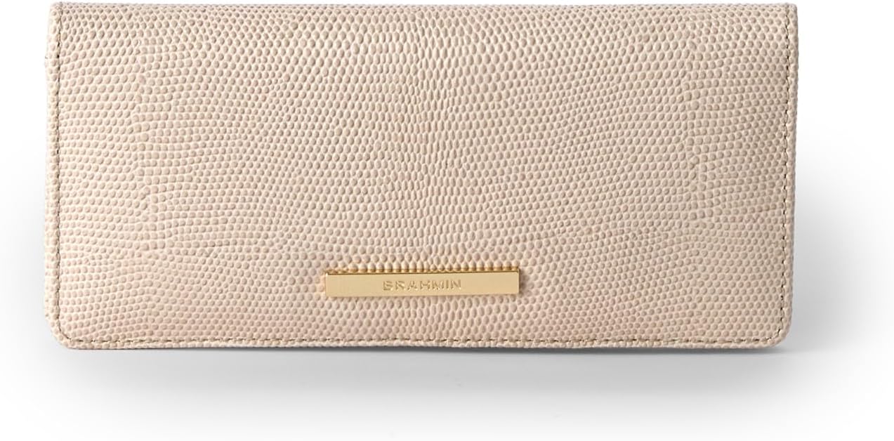 BRAHMIN Ady Wallet - Beige Faroe