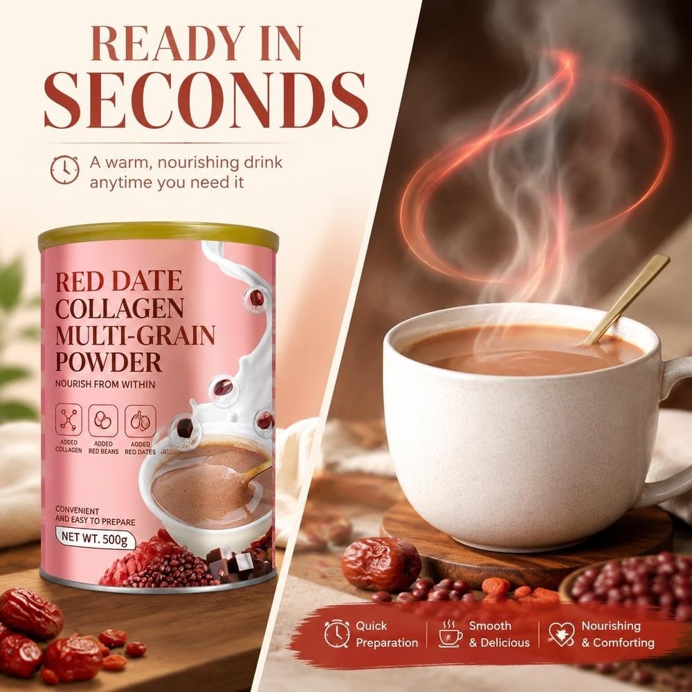 Mélange de poudre multigrains Boisson chaude for petit-déjeuner 500g