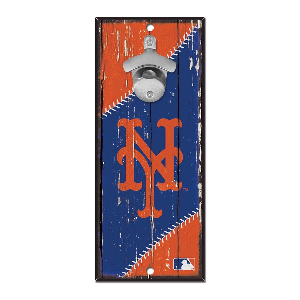Wincraft New York Mets MLB Schild mit Flaschenöffner