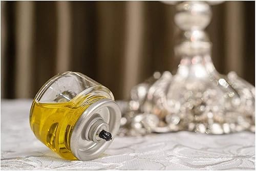 Miniatura 3 de Luz de vela de aceite Shabbos. Prellenada (para iluminación rápida) Hermosa llama alta, (durante todo el tiempo) sellada, sin derrames, sin