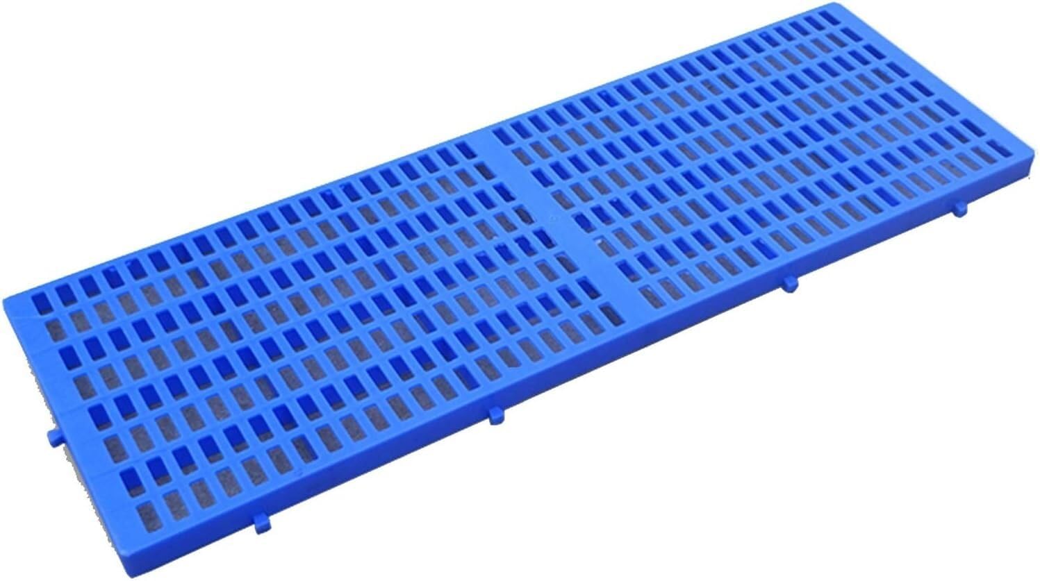 Plastic Pallet Plastic pallets for Supermarket Storage of Goods, Breathable wear-Resistant Non-Slip for Garage Storage Rooms(Blue-b-1pc,90x30x3cm)