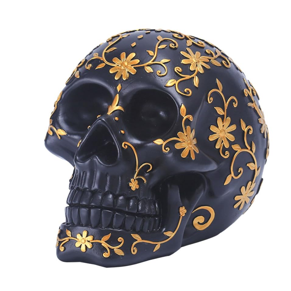 Crâne Réaliste Halloween en résine pour éliminer les décors fades de fête