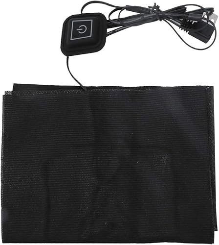 Almohadilla térmica USB de 5 V, 3 turnos, calentador de tela eléctrica, elemento calefactor para ropa, asiento de mascotas, calentador de cojín para