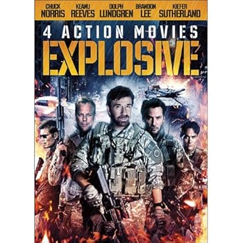 DVD 4 Explosive Action Movies Book