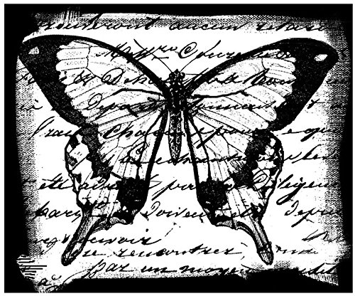 Timbri in gomma individuali smontati - Butterfly