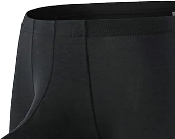 Men's Elephant Underwears Nose Style Underwear Boxer Briefs Elastic Waistband Trunks Enhancing Underpants (Black,Large)