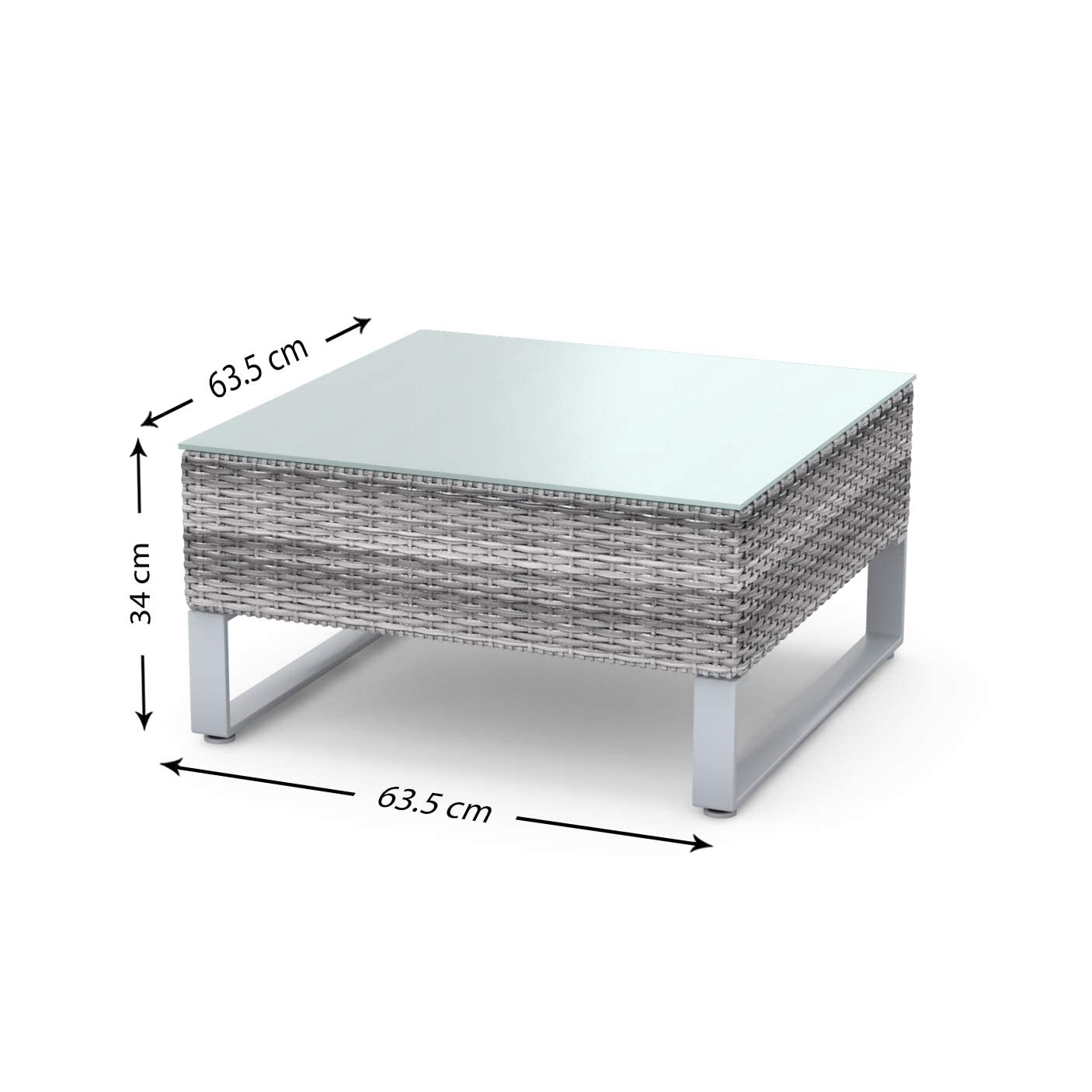 BillyOh Rattan Corner Sofa Garden Furniture Set 4 Seater Set with