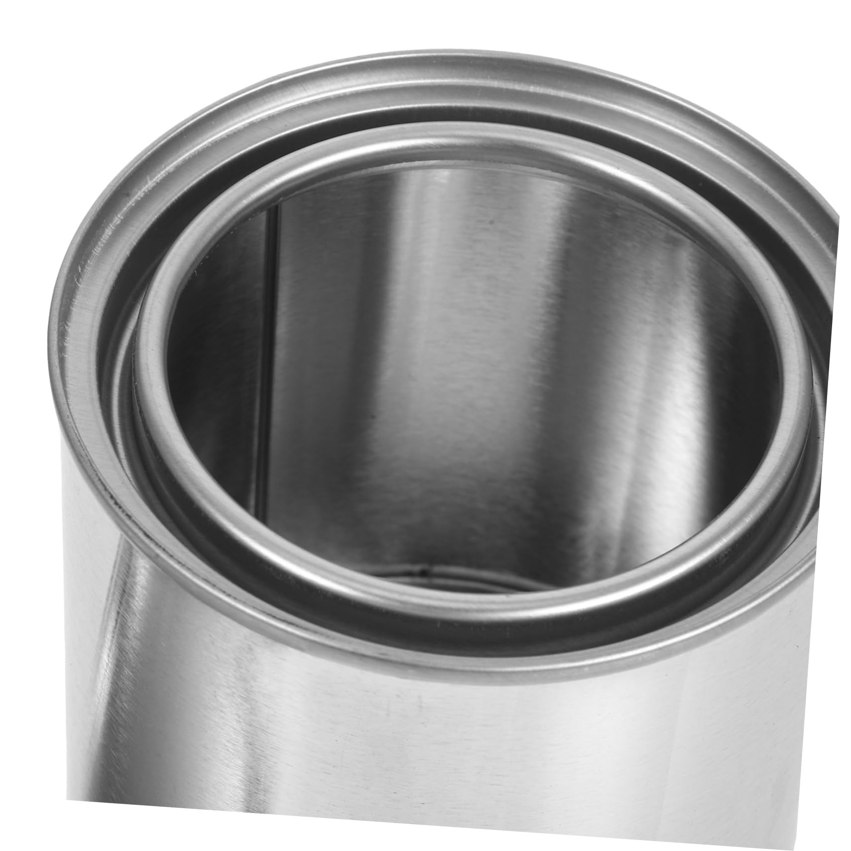 Latas de Pintura Metálicas Vacías con Tapas Contenedores de Almacenamiento para Manualidades y Proyectos de Bricolaje Latas de Pintura Pequeñas y Cubos de Metálicos