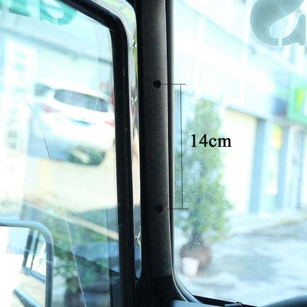 Aluminum Alloy Car Interior Door Grab Handle Frame Trim For Land Rover Defender 110 90 Car Accessories (Silver)