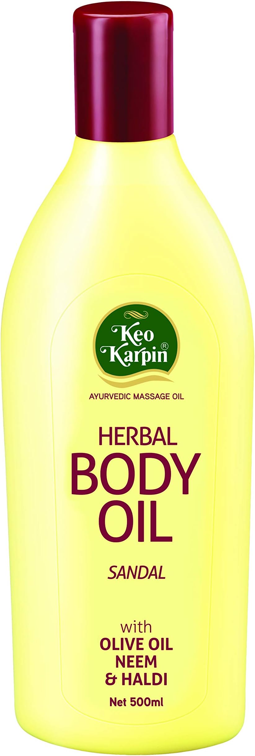 Body oil sandal with Olive oil, Neem and Haldi