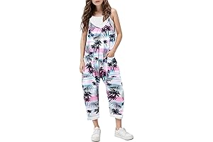 Girls Hawaiian Clothes: Comfy and Cute Jumpsuits for Summer Adventures