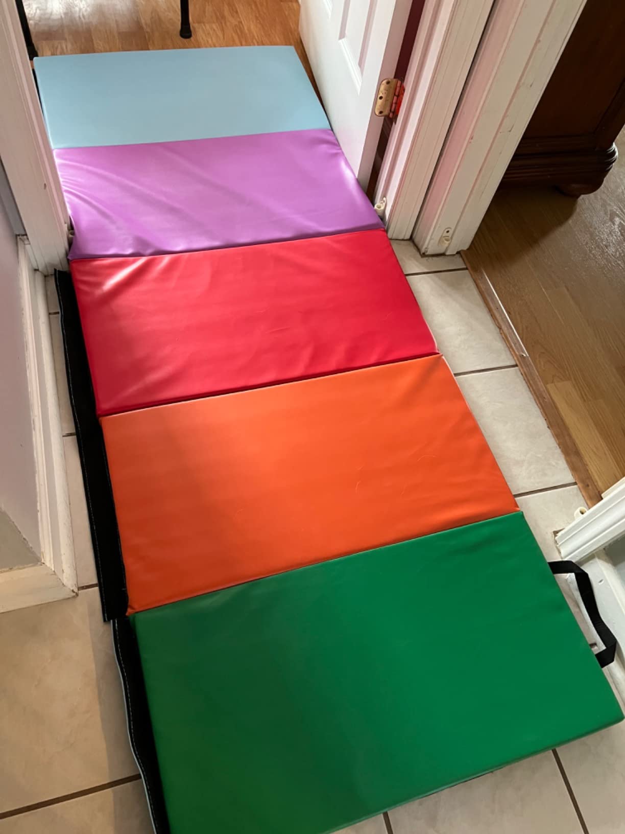 10/mo Finance Oneofics Gymnastics Mat 5panel folding exercise mat 6