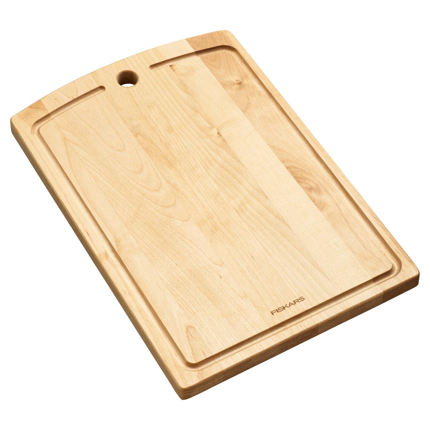 Planche à découper Fiskars Folken en bois de bouleau durable avec rainure