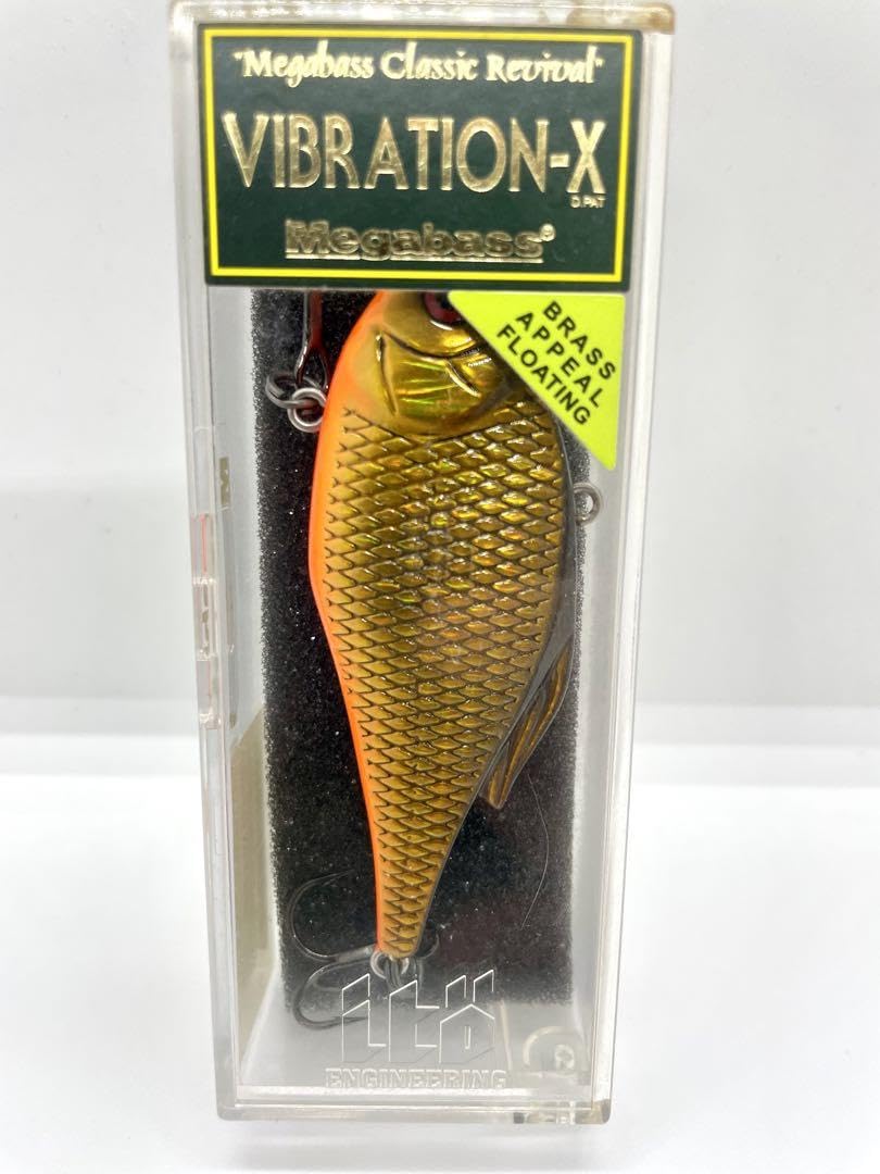 【激レア】メガバス　バイブレーション-Ｘ BA　ショップオリカラ BLACK赤目 激レア】メガバス バイブレーション-X BA ショップオリカラ BLACK赤目