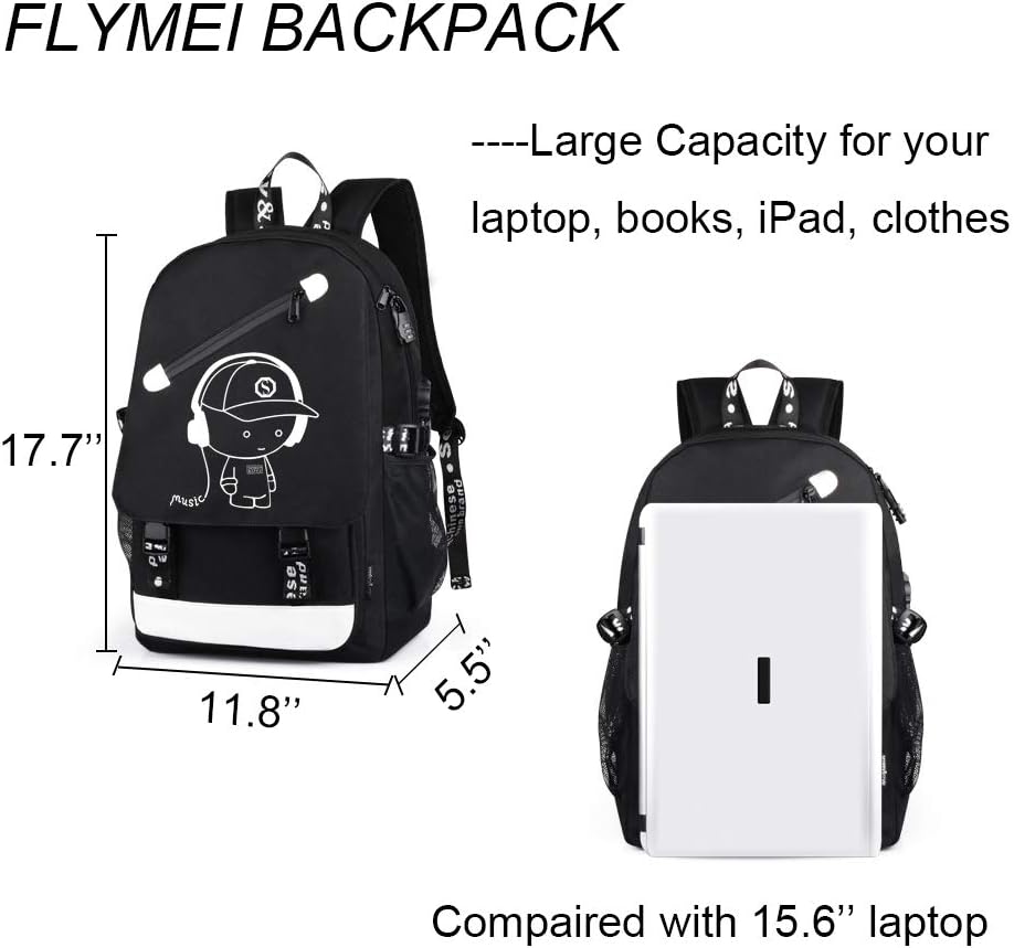 Buy FLYMEI Anime Luminous Backpack for 
