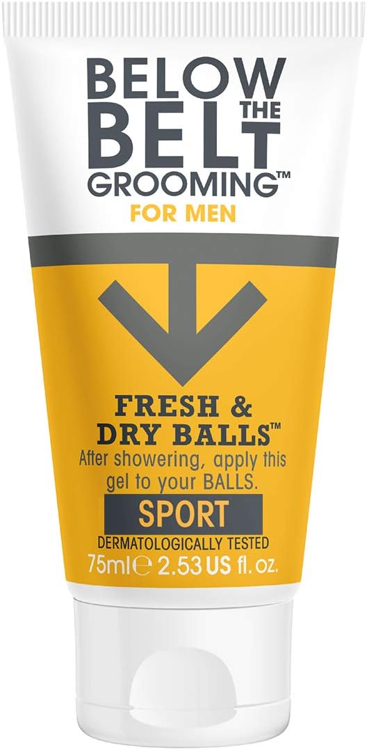 Below the Belt Fresh and Dry Balls, 75 ml, Active