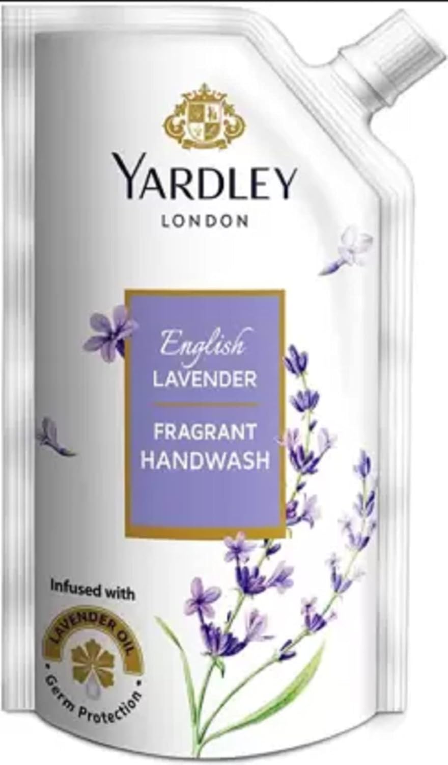 YARDLEY English lavender 800ml pac of 1w Hand Wash Pouch (800 ml