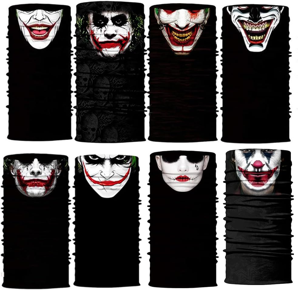 Seamless Headwear Bandana Rave Head Wrap Face Cover Scarf Mask Neck Gaiters Warmer Balaclava Headband