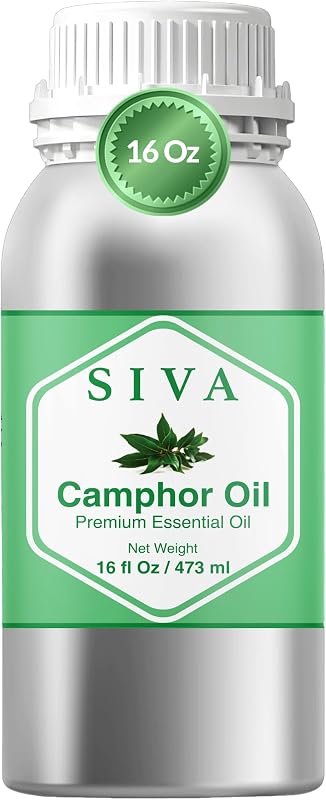 Óleo essencial de cânfora SIVA ORGANICS, 473 mL