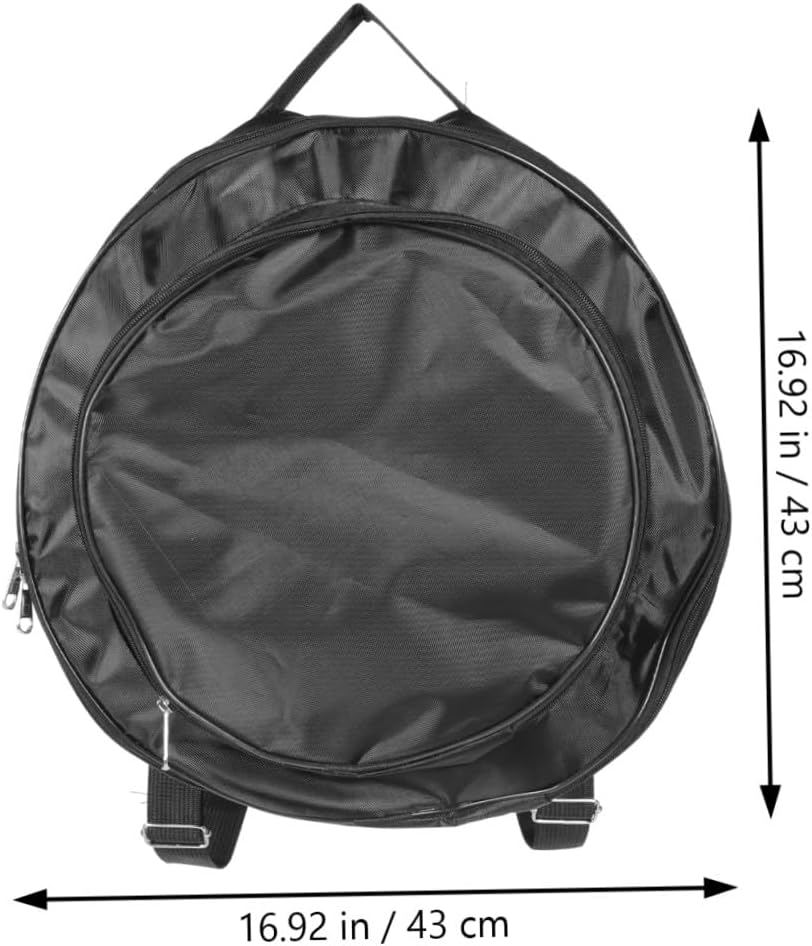 FAVOMOTO Snare Drum Bag Storage Pocket for Drumsticks Carrying Case Scratch-resistant Design for and Suitable for Drums