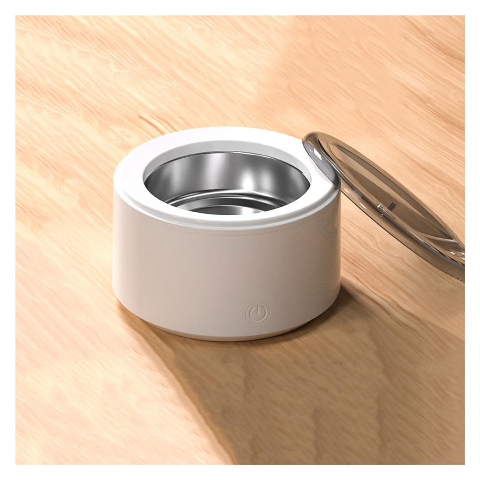 Nettoyeur à ultrasons, Machine de nettoyage prothèses dentaires portable 150 ml, mini nettoyeur rétention à ultrasons