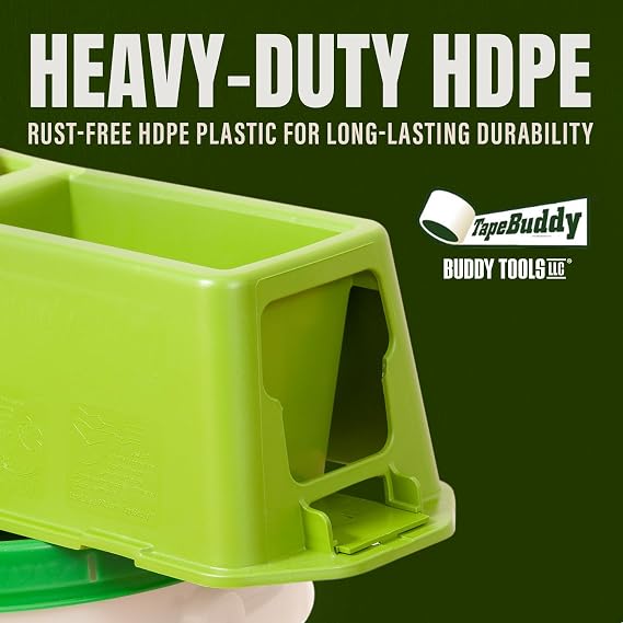 Buddy Tools TapeBuddy Drywall Taping Tool | Simplifies Drywall Banjo Taping - Reliable & Efficient Tape Dispenser for DIYers - Easy to Use - Reduces Mess and Waste
