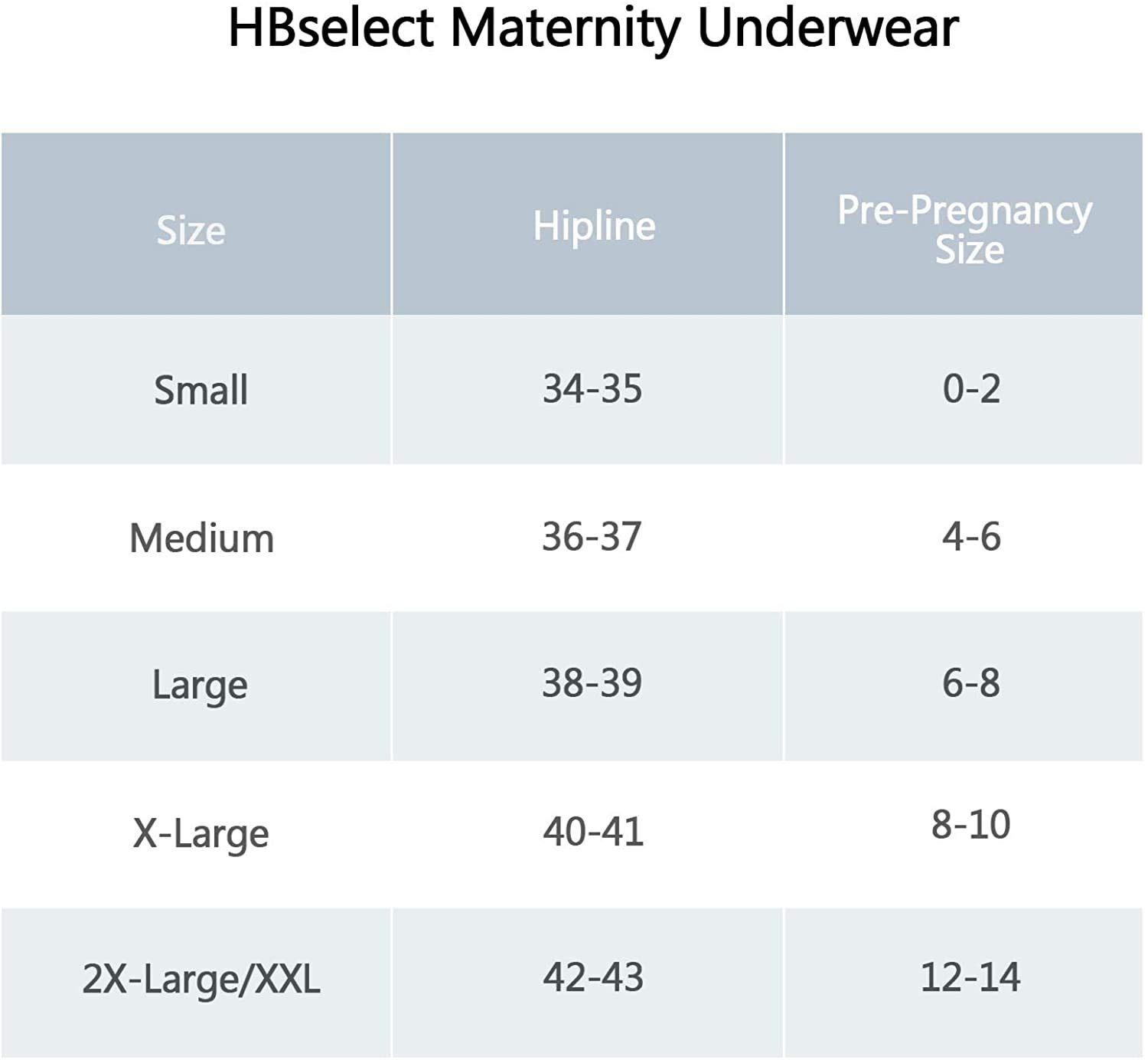 HBselect 6 Bragas Embarazadas Algodon U Forma Braguitas para Premamá Cintura Bajo Bragas Maternidad — view 7