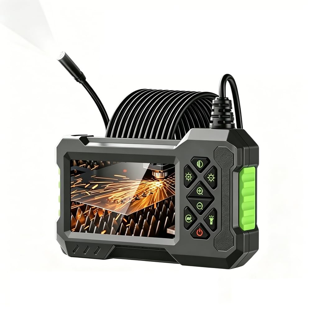 Aundhegrtt Endoscope Camera for Car Repair Endoscope Camera Pipe Inspection Lighting Pipe Inspection Camera