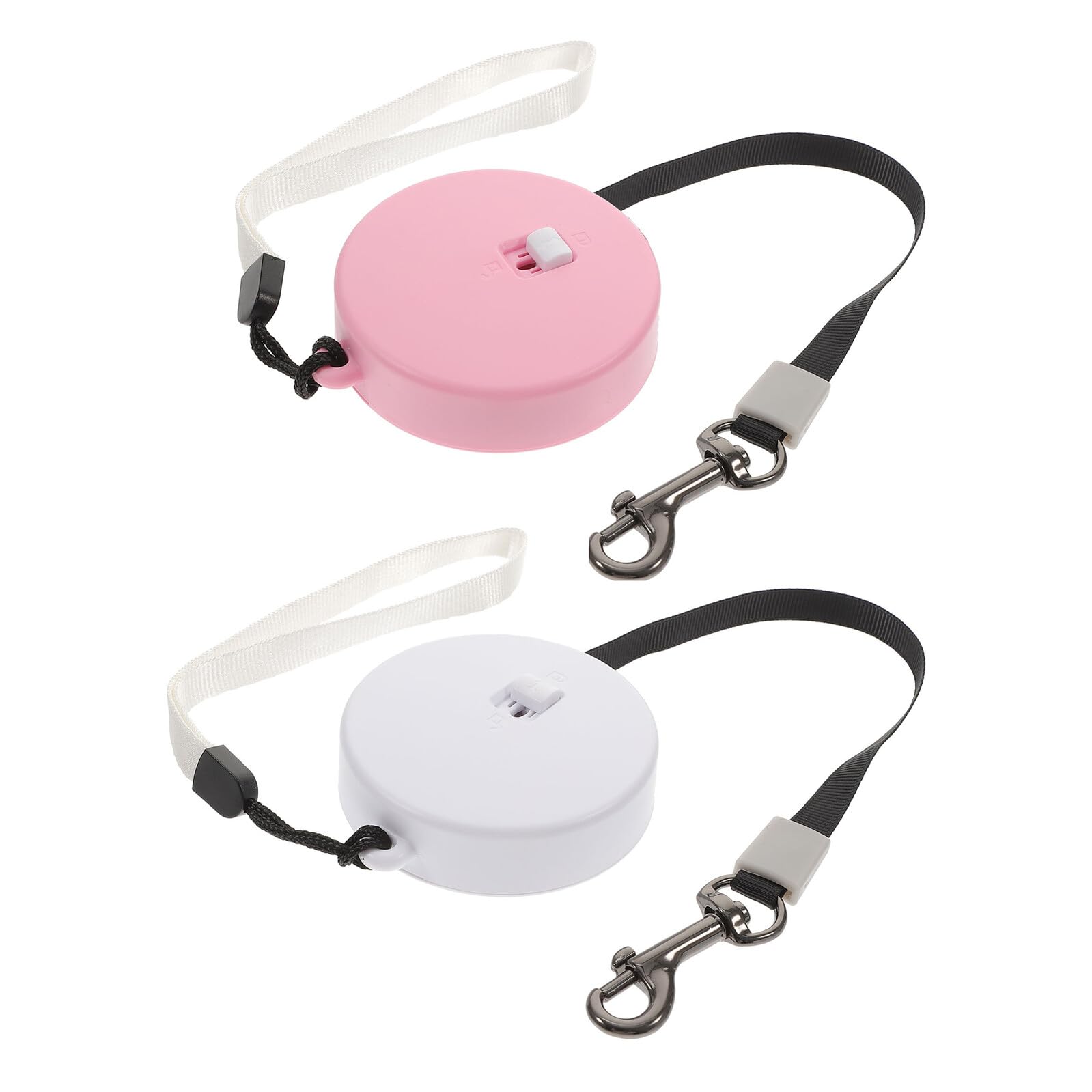 GALPADA Guinzaglio Automatico Retrattile 2 per con Corda in Nylon e Cinturino da Polso Leggero per e Viaggi