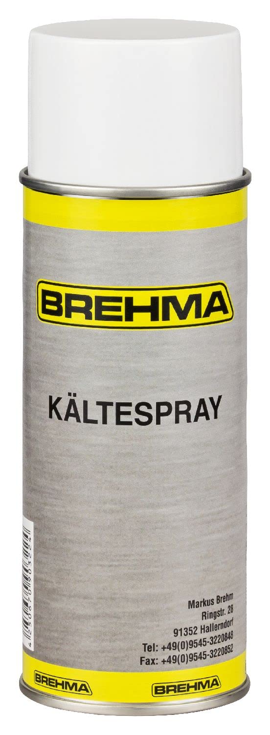 24x BREHMA Kältespray Eisspray Vereisungsspray Kühlspray 400ml -45°C mit Griff