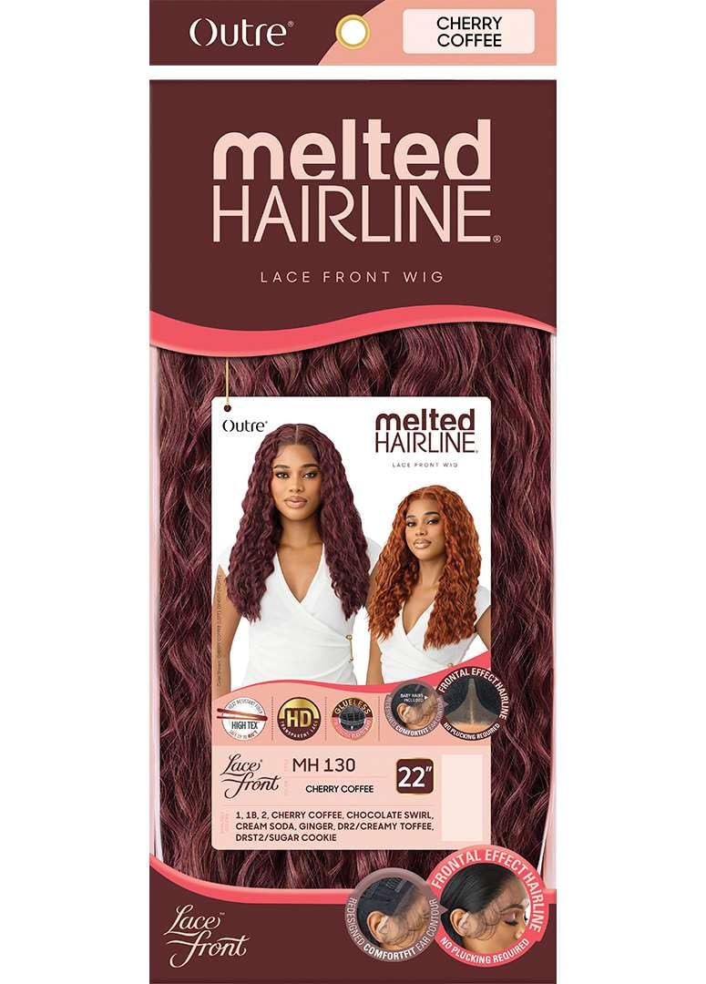 Outre Lace Front Wig - Melted Hairline - MH 130 (CHOCOLATE SWIRL)
