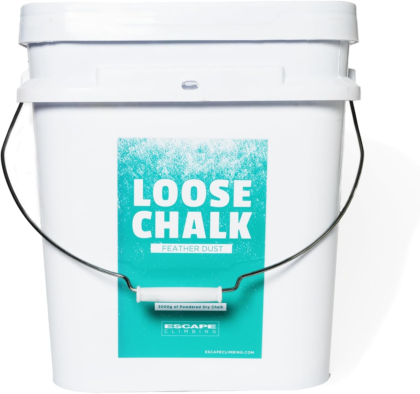 Escape Climbing 7 Gallons Bulk Rock Climbing Chalk Superior Grip and Performance | for Rock Climbing, Weight Lifting, Gymnastics, Tennis & More - Long Lasting Grip | 100% Healthy Vegan