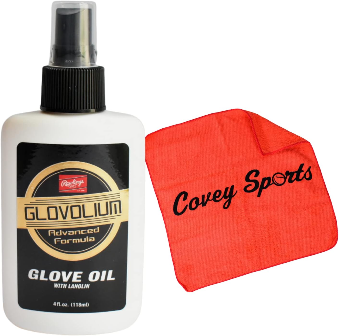 Glovolium Baseball Glove Oil Breakin Kit Spray (Softball & Baseball Mitt Oil Glove Conditioner