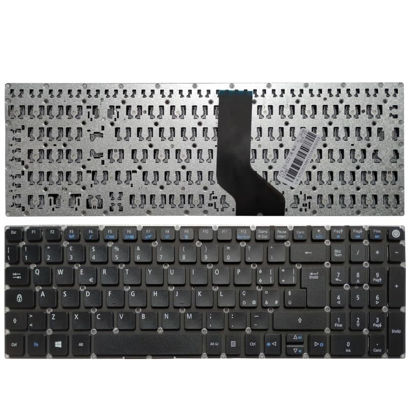 Clavier ordinateur portable Acer E5-523 version italienne pour le télétravail à la maison