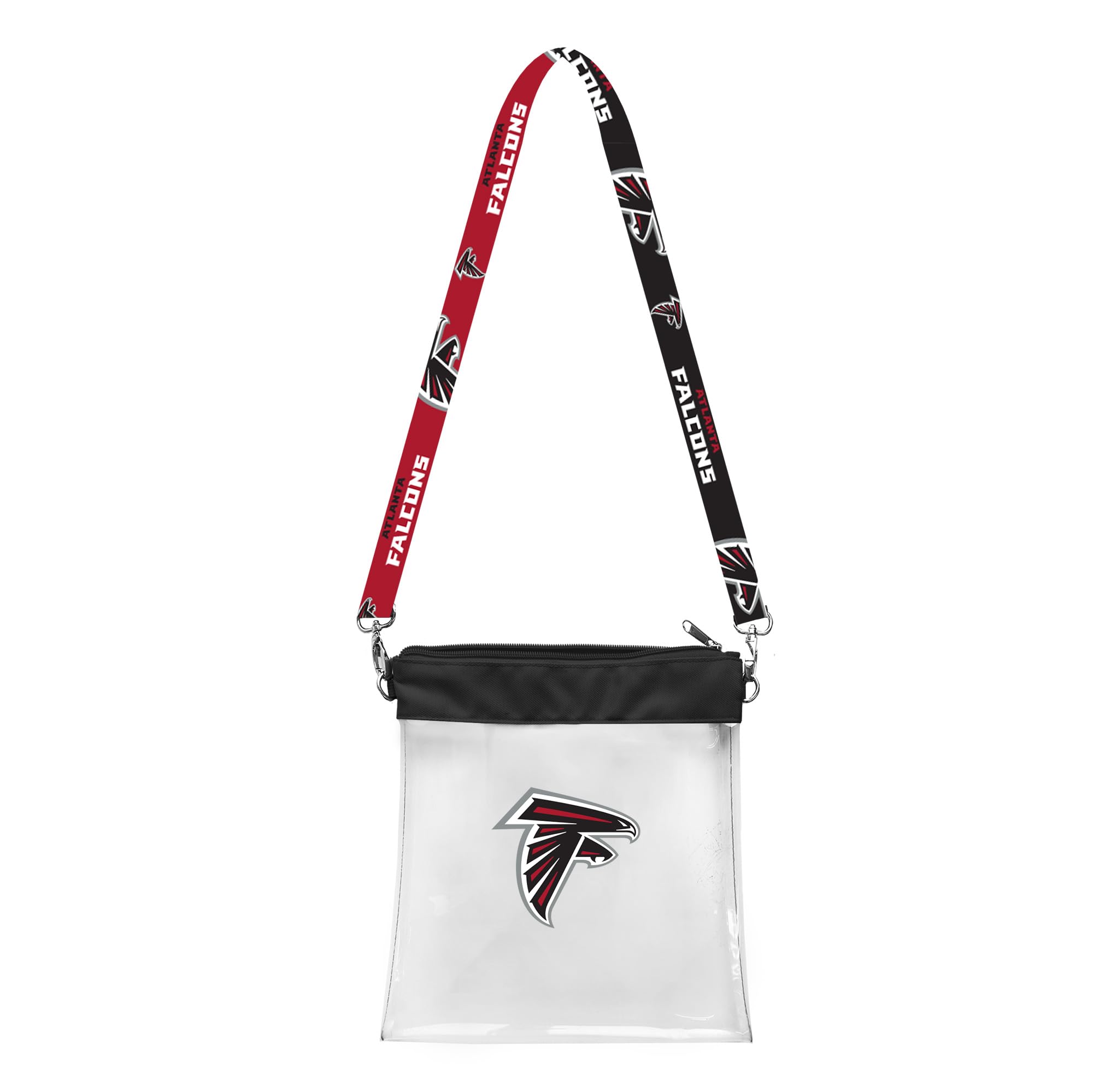 Littlearth NFL Clear Pattern Strap Bag