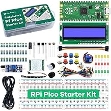 LAFVIN Basic Starter Kit for Raspberry Pi Pico,LCD1602,SG90 with Tutorial