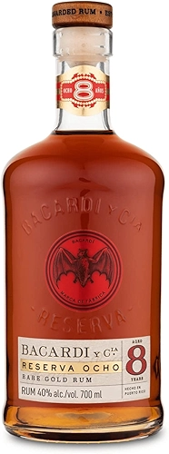 Bacardi, Rum 8 anos Reserva Ocho, 750 ml