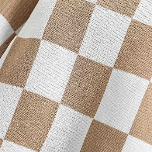 Lamgool Baby Girls Boys Checkered Jumpsuit Knitting Longsleeve Casual Plaid Romper Outfit For Fall 6-12M #TOP3