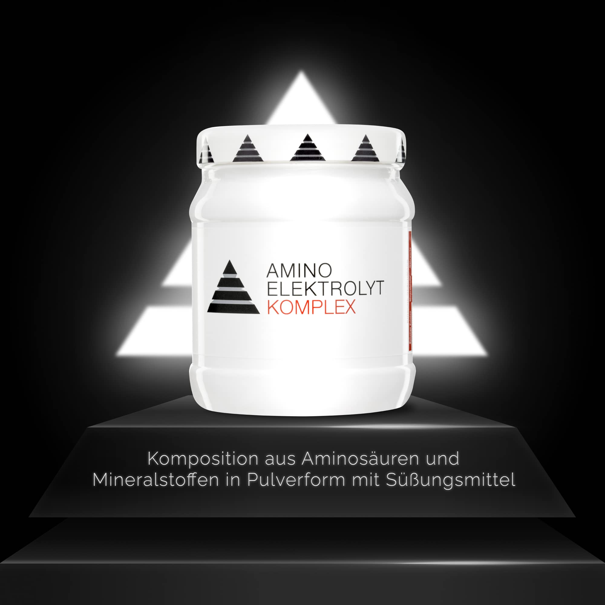 YPSI Amino Elektrolyt Komplex - Aminosäuren Elektrolyte Pulver Vegan - Blutorange-Geschmack - 416g