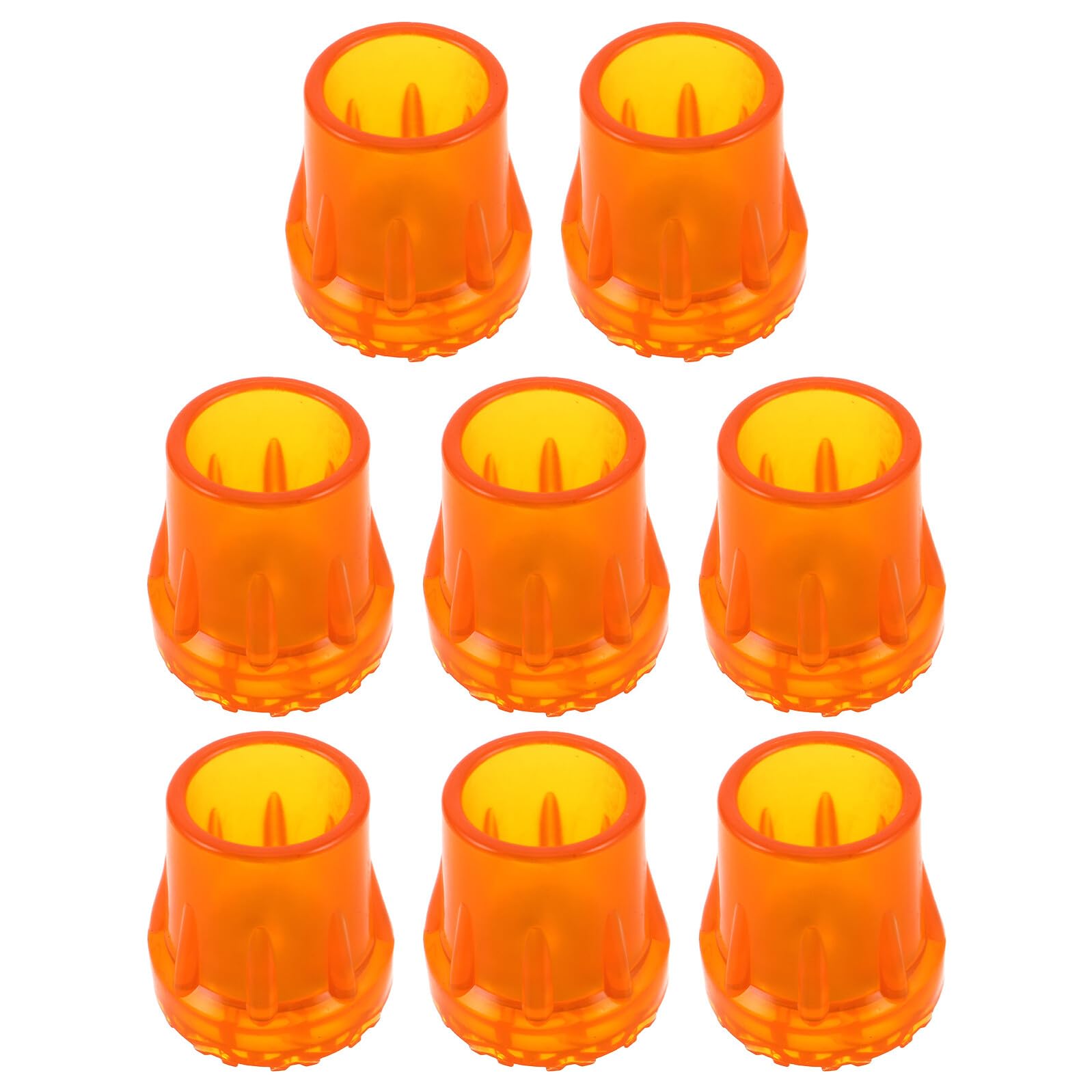 Puntas Antideslizantes para Muletas 28 MM Oxford 8 Unidades Conteras para Bastones de Senderismo Accesorios Resistentes para Caminar y Repuestos para Soporte Axilar
