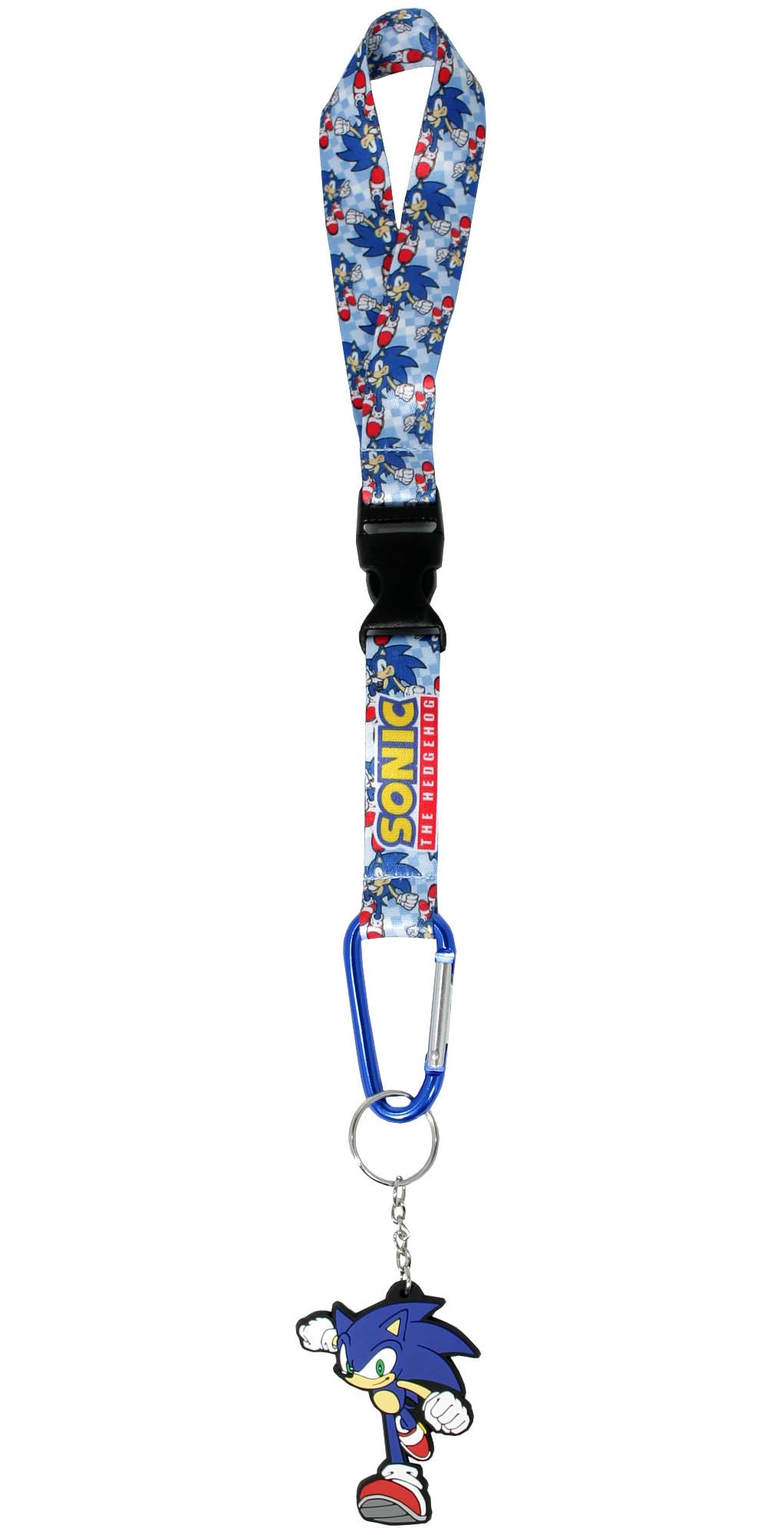Sonic The Hedgehog Wrist Strap Lanyard For Keys | Hand And Wrist Lanyard Strap Keychain For Men or Women