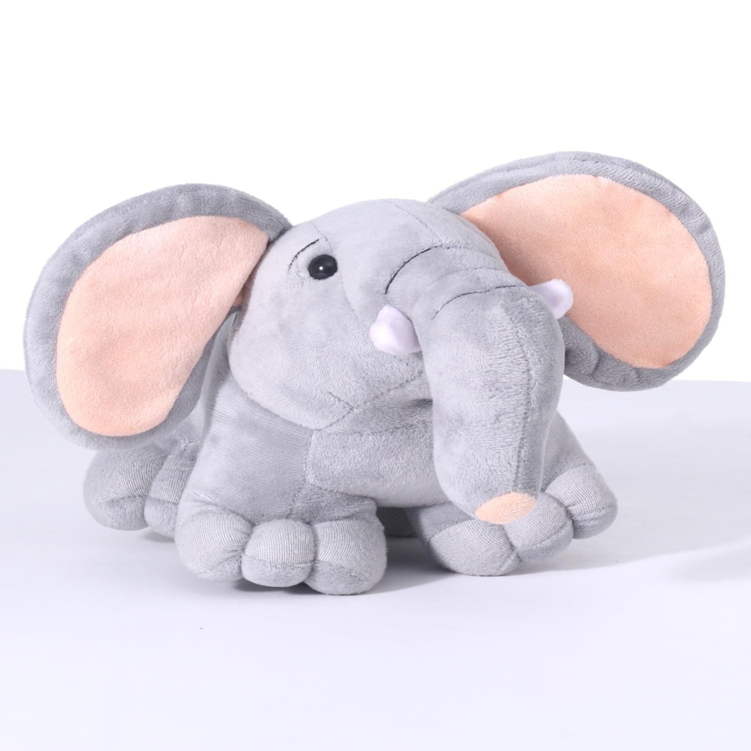 Play Nation Premium Baby Elephant Soft Stuffed Plush Toy for Kids Baby Boys & Girls | Cute Huggable Non Toxic & Washable Elephant Toy | Birthday Gift | BIS Cerified | Grey | Height 23 cm | 3+ Years (B0CBVFGGVV) Amazon Price History, Amazon Price Tracker
