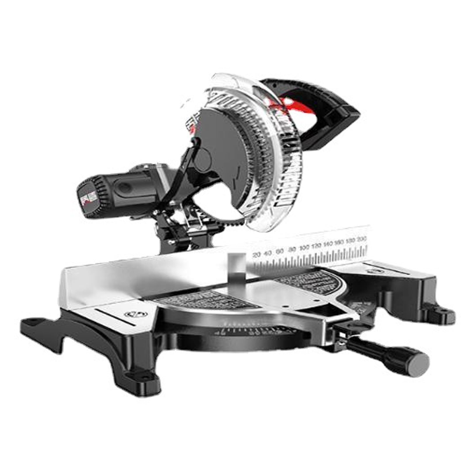 Scie à onglets angle réglable 45 90 degrés moteur puissant 2800W
