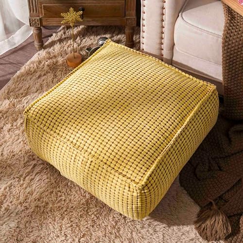 SUTAVIA Puf otomano sin relleno asiento