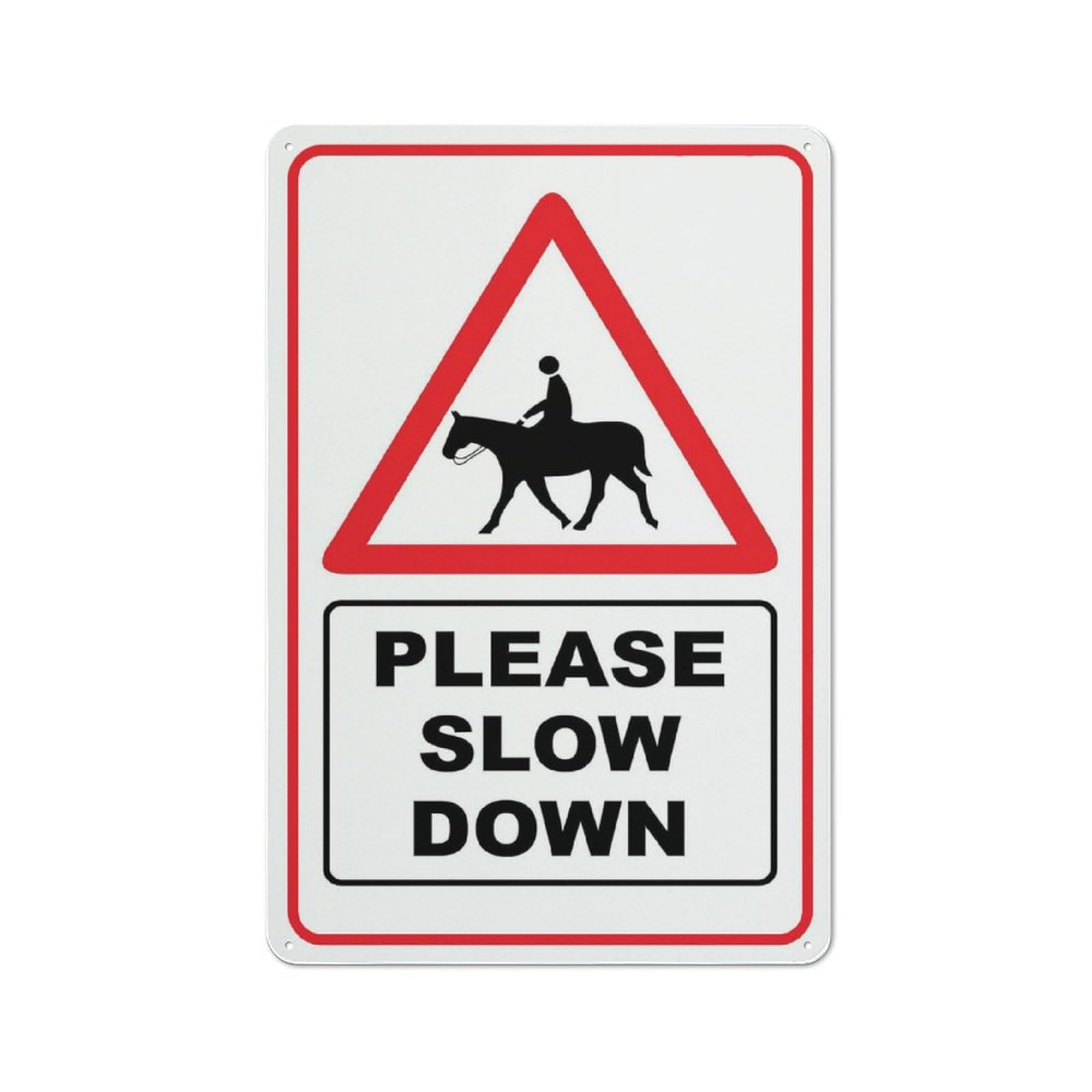 Slow Down Children At Play 8X12 Inch Tin Sign Aluminum Metal Tin Sign For Indoor & Outdoor Yard Sign Lawn Sign Decor