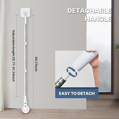 Miniatura 6 de Lavador eléctrico giratorio inalámbrico con 6 cabezales de cepillo reemplazables