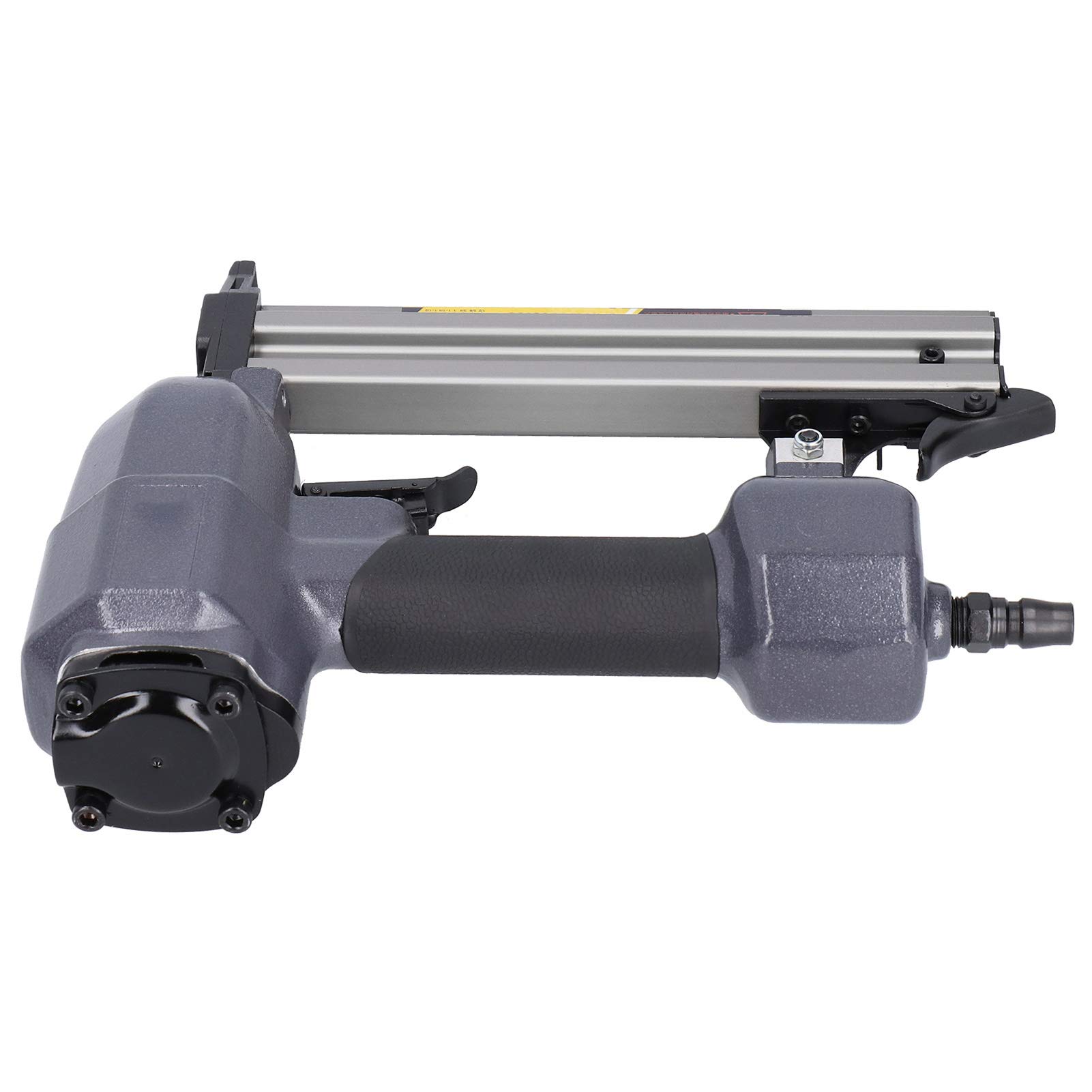 Clavadora Brad de alta resistencia, clavadora neumática de aire, pistola grapadora, herramienta profesional para trabajar la madera para decoración de mejoras del hogar, aluminio,